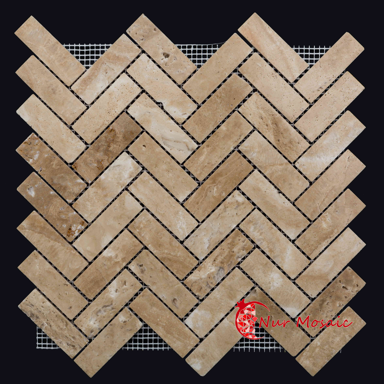 Travertine Herringbone Mosaic Tile, Travertine Herringbone Tile